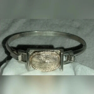 Silver Rhodium plated Bengal bracelet